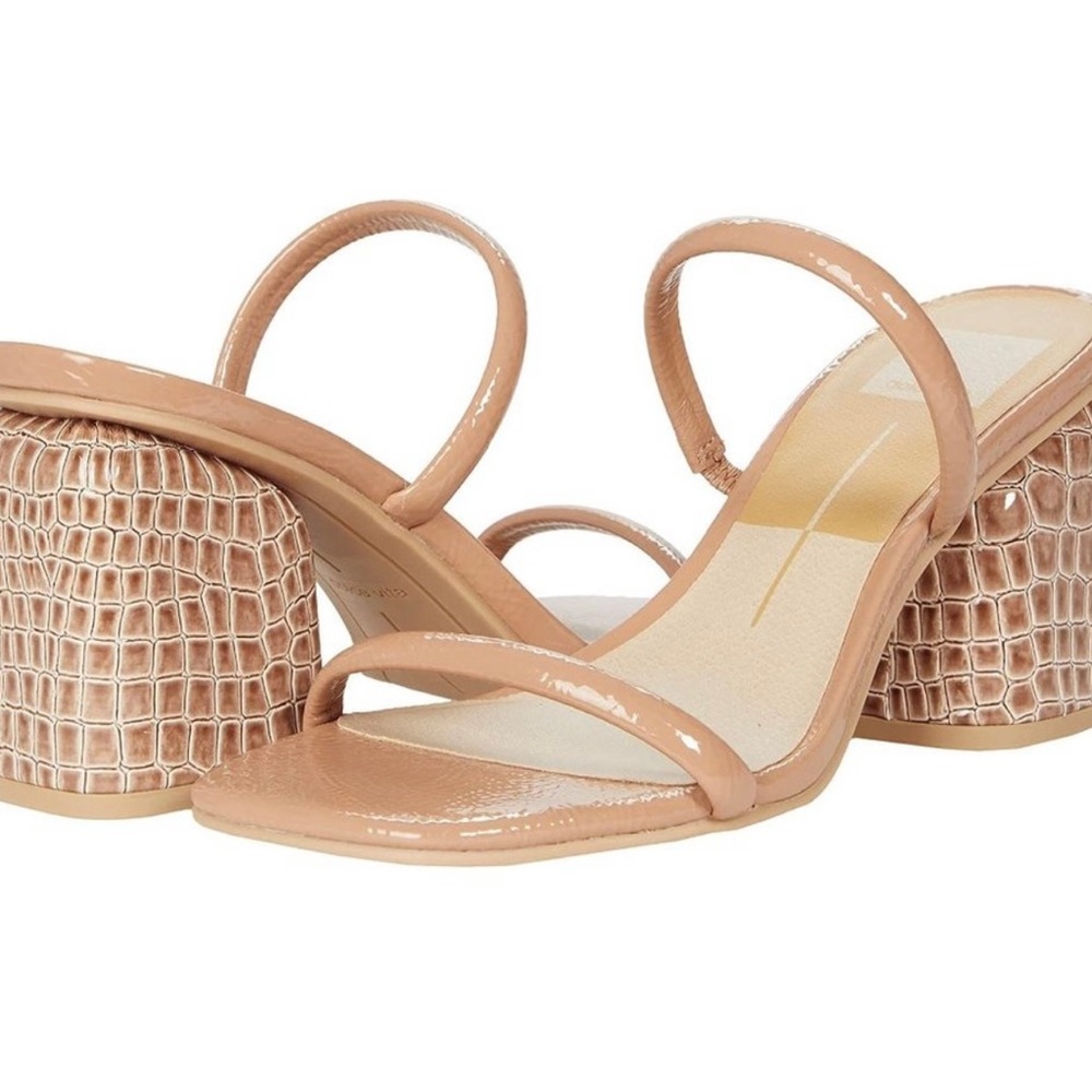 Dolce Vita Croc Block Heel